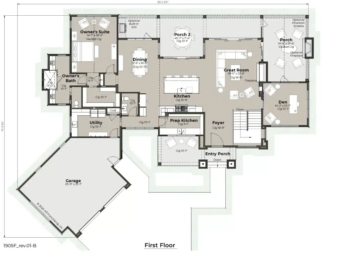 Model First Floor