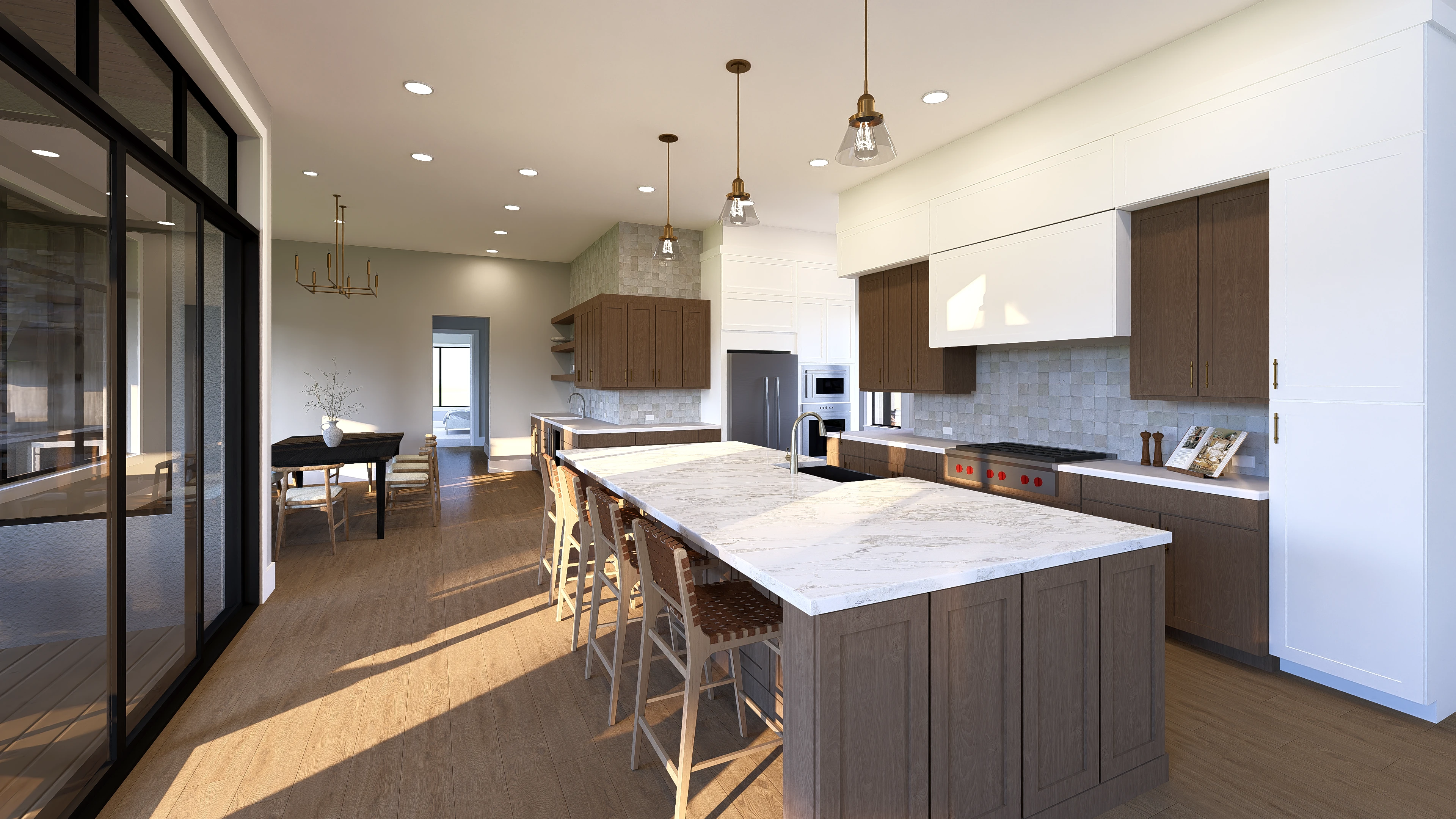 3D Design Kitchen Render